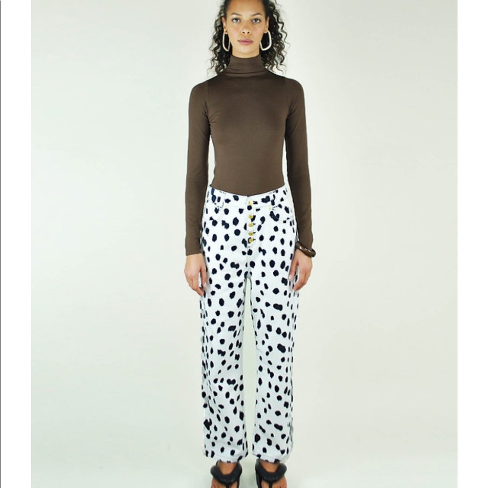 House of Sunny Dalmatian Pants